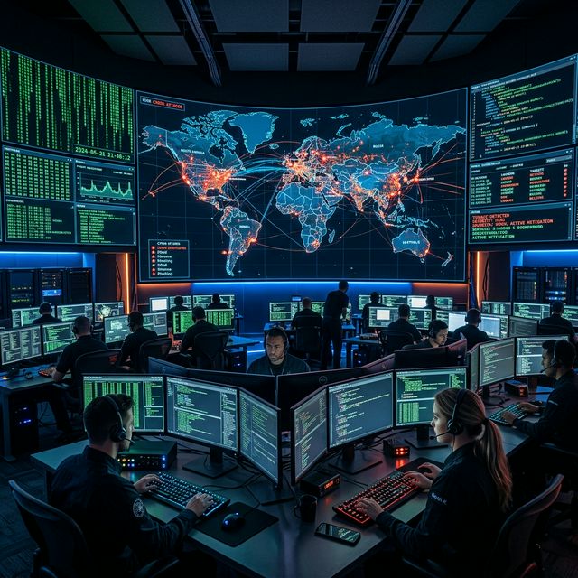 Global Threat Detection Map