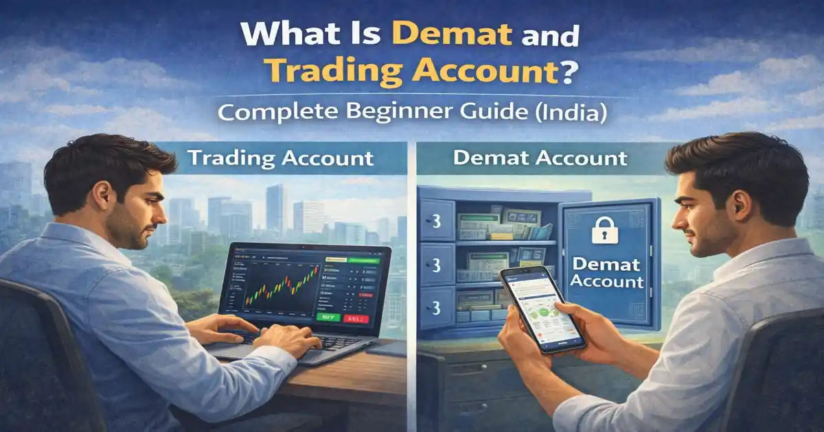 What is Demat and Trading Account in India – complete beginner guide